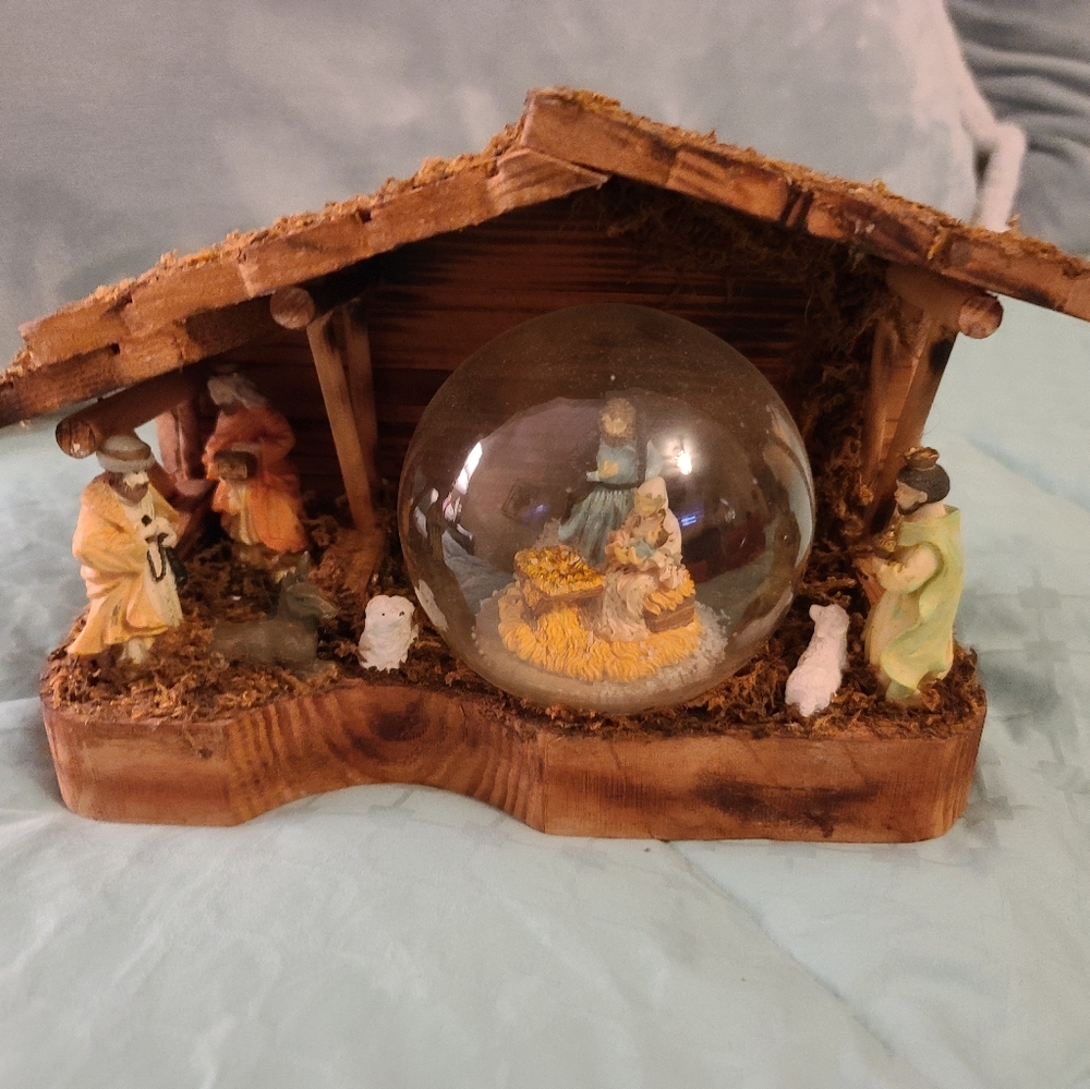 Vintage Nativity Scene